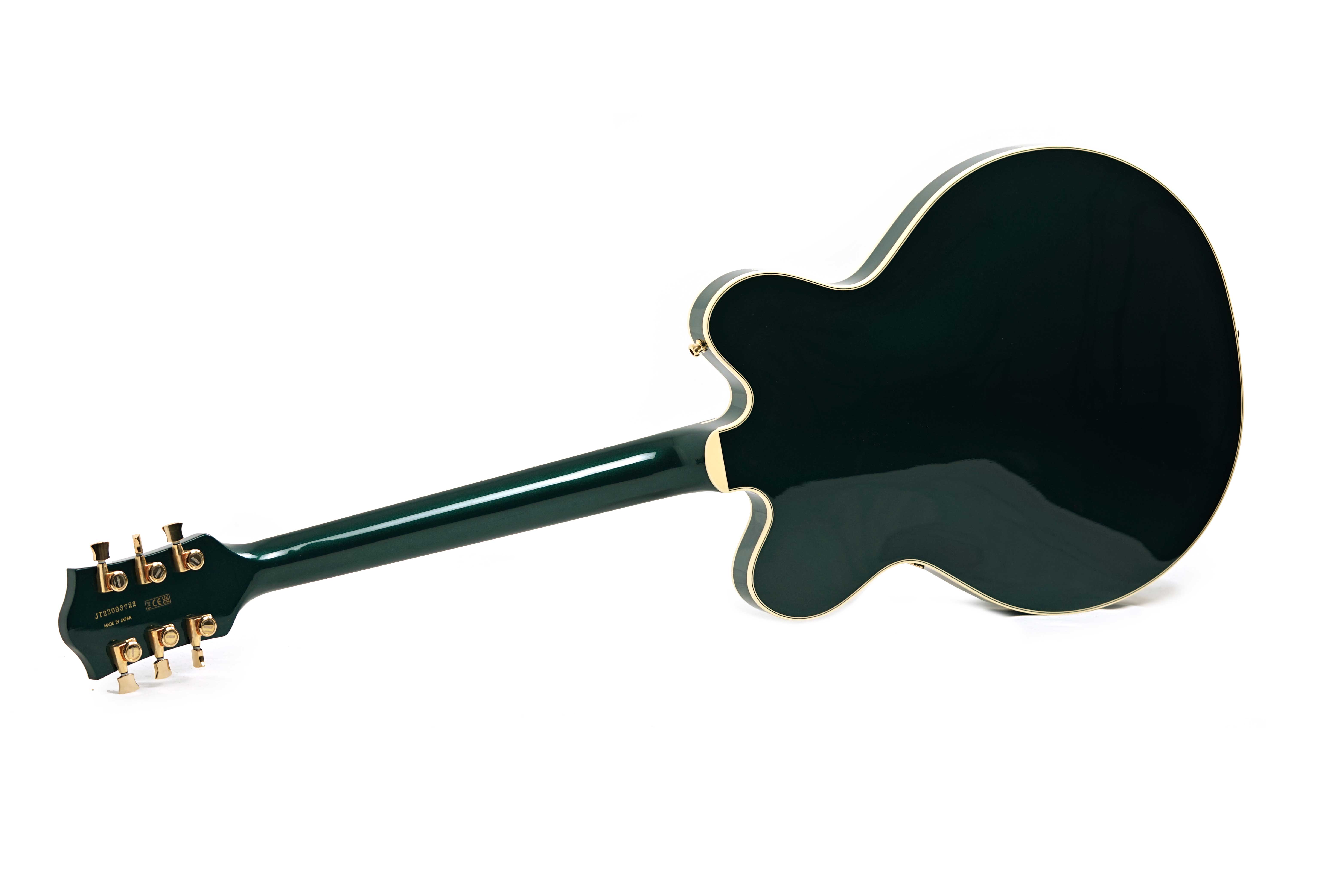 Gretsch G6609TG Players Edition Broadkaster Center Block Double Cut Cadillac Green #JT25041173