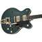 Gretsch G6609TG Players Edition Broadkaster Center Block Double Cut Cadillac Green  Front View