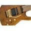Jackson USA Signature Phil Collen PC1 Satin Transparent Amber Caramelized Flame Maple Fingerboard Front View