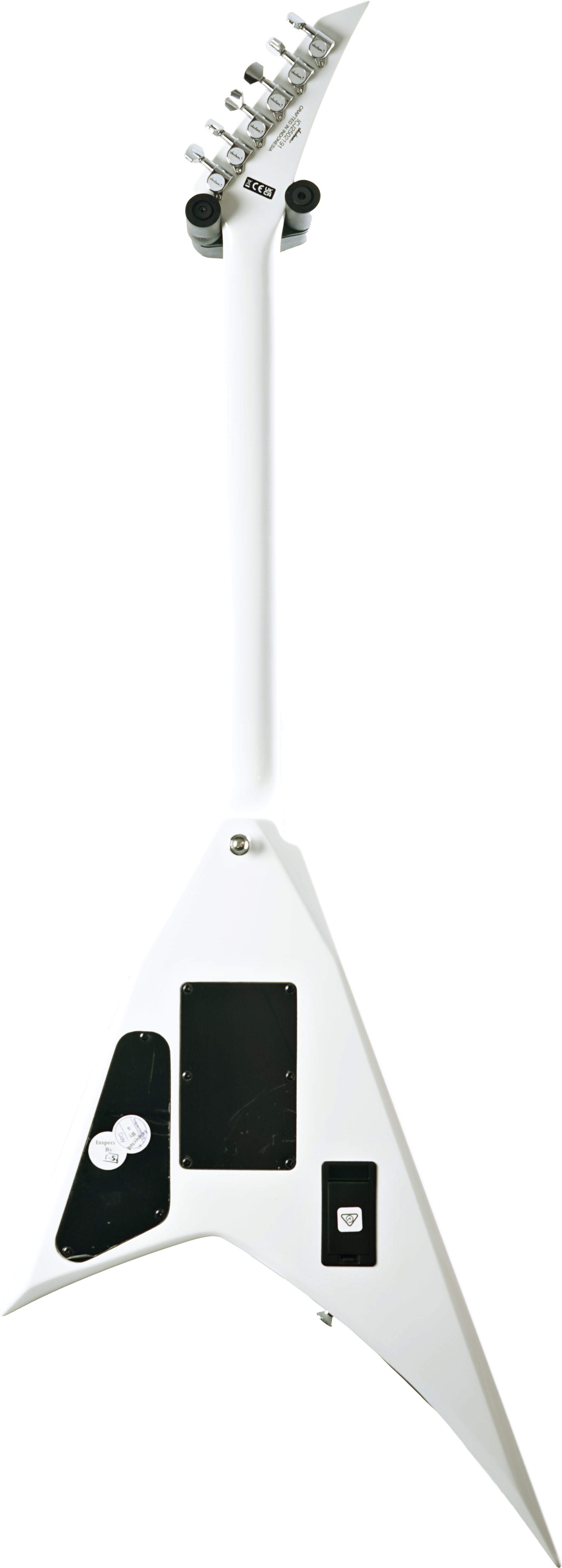 Jackson RRX24 Snow White with Black Pinstipes Maple Fingerboard (Ex-Demo) #ICJ2502191