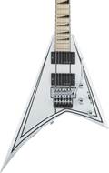 Jackson RRX24 Snow White with Black Pinstipes Maple Fingerboard