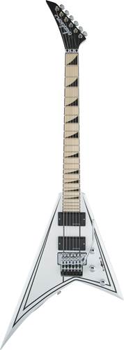 Jackson RRX24 Snow White with Black Pinstipes Maple Fingerboard