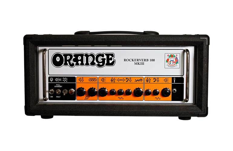 Orange Rockerverb 100 MKIII Valve Amp Head Black (Ex-Demo) #00851-0916