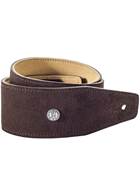 Dunlop B.M.F Suede Mahogany Strap