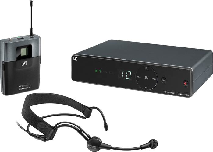 Sennheiser XSW 1-ME3-GB Wireless Headset Microphone System