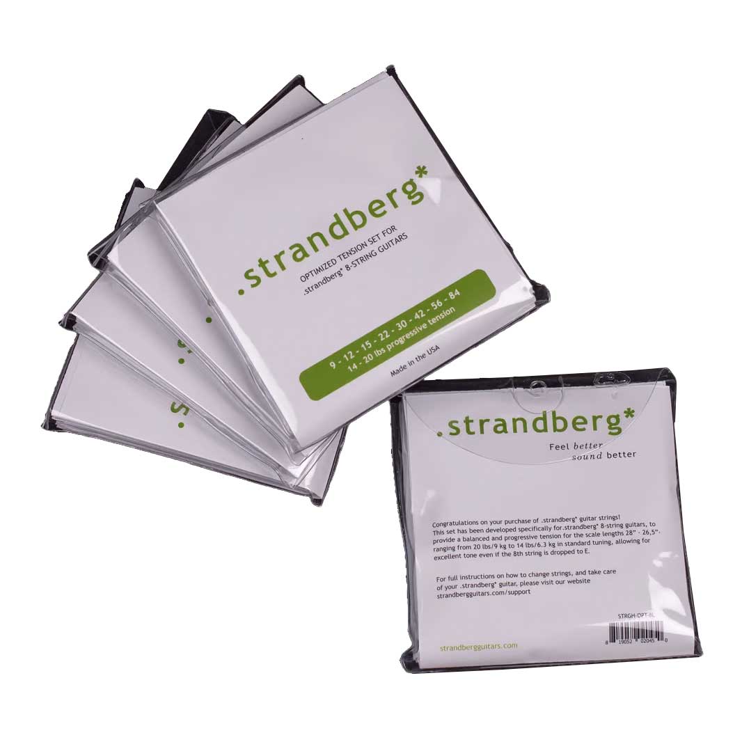 Strandberg Optimized Tension Strings for Boden 8 (5 Sets)