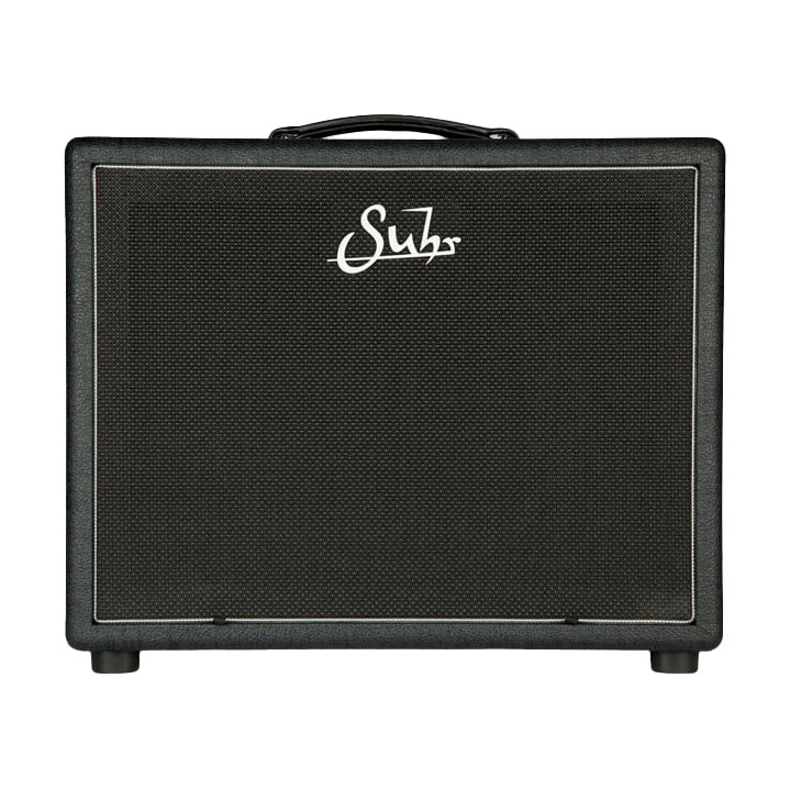Suhr 1x12 Guitar Cabinet Graphite Tolex Black/Silver Grill WGS Veteran 30 Speaker