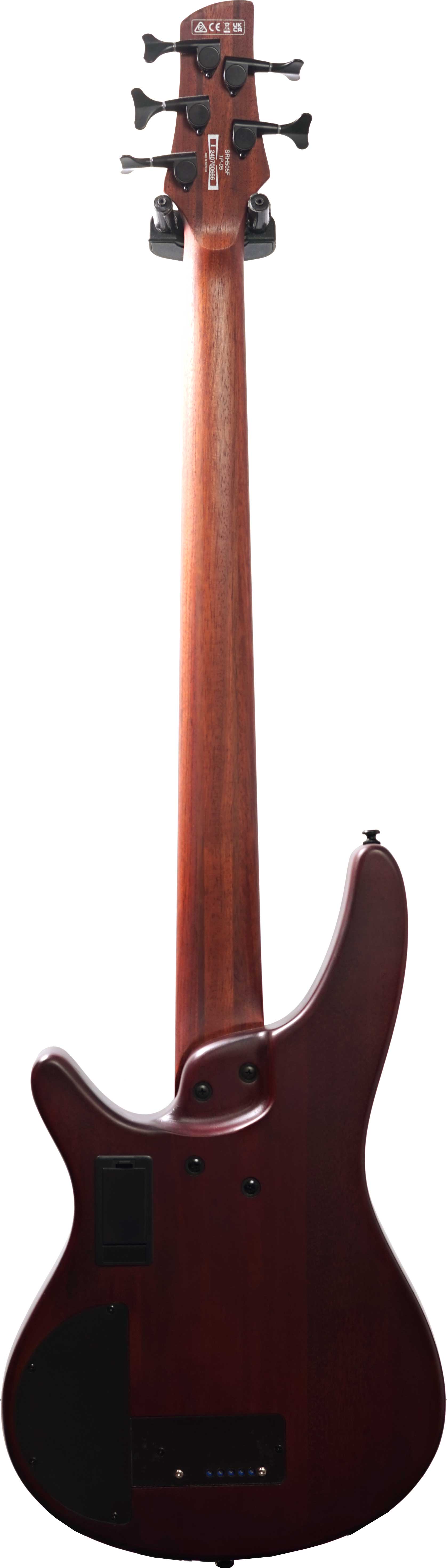 Ibanez Bass Workshop SRH505F 5 String Fretless Natural Brown Burst Flat (Ex-Demo) #240700666