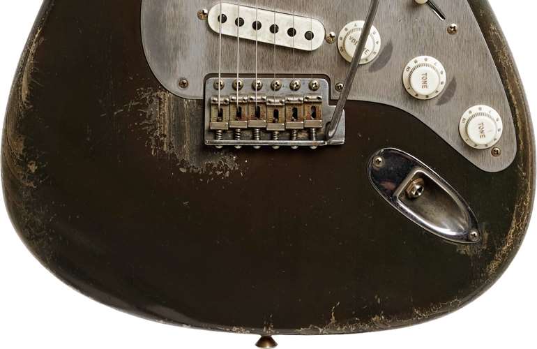 Fender Custom Shop Limited Edition 1957 Stratocaster Relic Bronze Patina Master Built by Dale Wilson #CZ547699 Fender Custom Shop Limited Edition 1957 Stratocaster Relic Bronze Patina Master Built by Dale Wilson #CZ547699