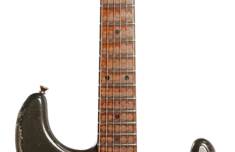 Fender Custom Shop Limited Edition 1957 Stratocaster Relic Bronze Patina Master Built by Dale Wilson #CZ547699 Fender Custom Shop Limited Edition 1957 Stratocaster Relic Bronze Patina Master Built by Dale Wilson #CZ547699