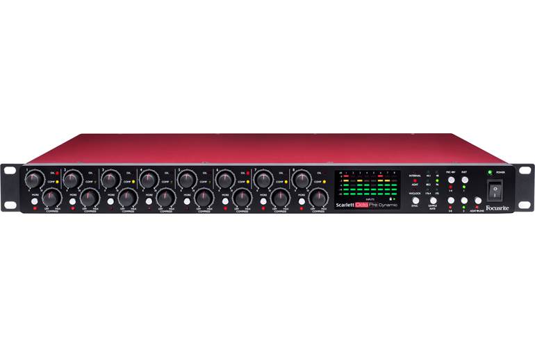 Focusrite Scarlett OctoPre Dynamic Focusrite Scarlett OctoPre Dynamic