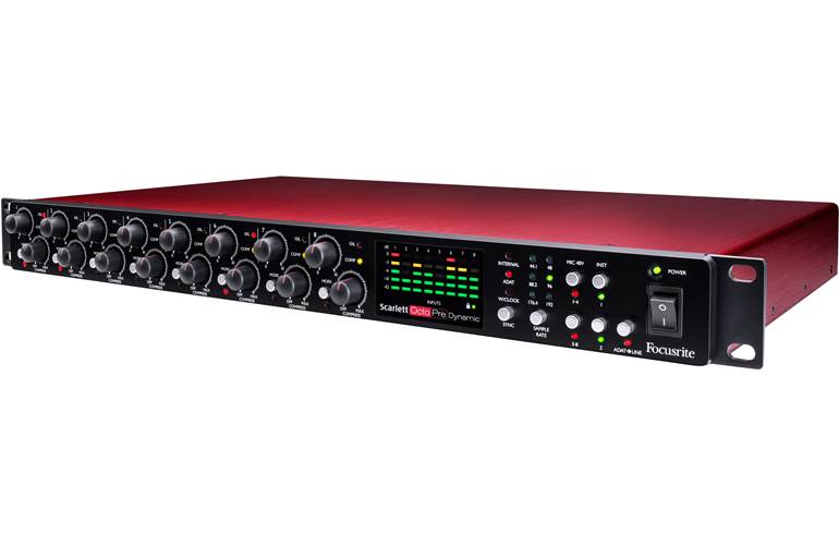 Focusrite Scarlett OctoPre Dynamic Focusrite Scarlett OctoPre Dynamic