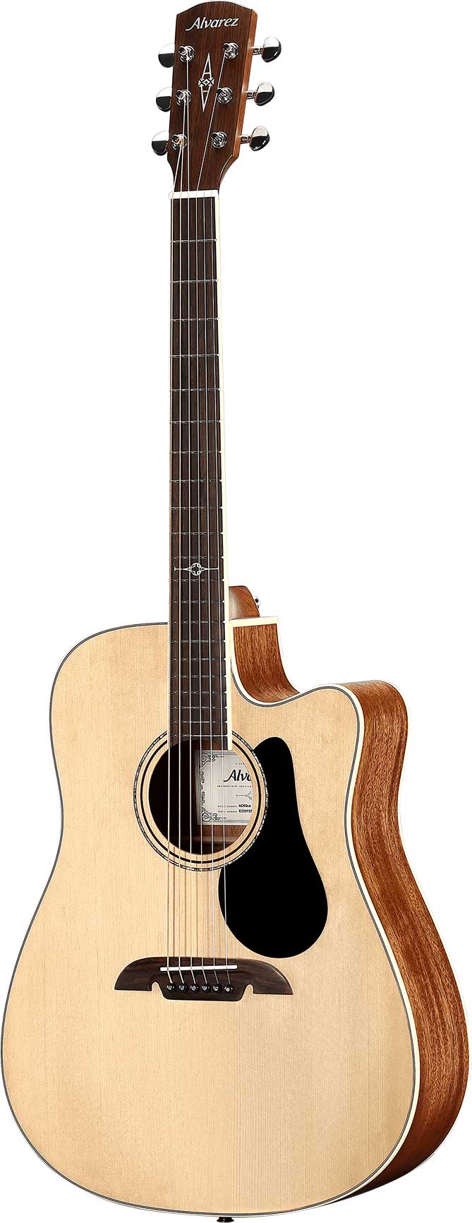 Alvarez Artist Series AD60CE Dreadnought Cutaway