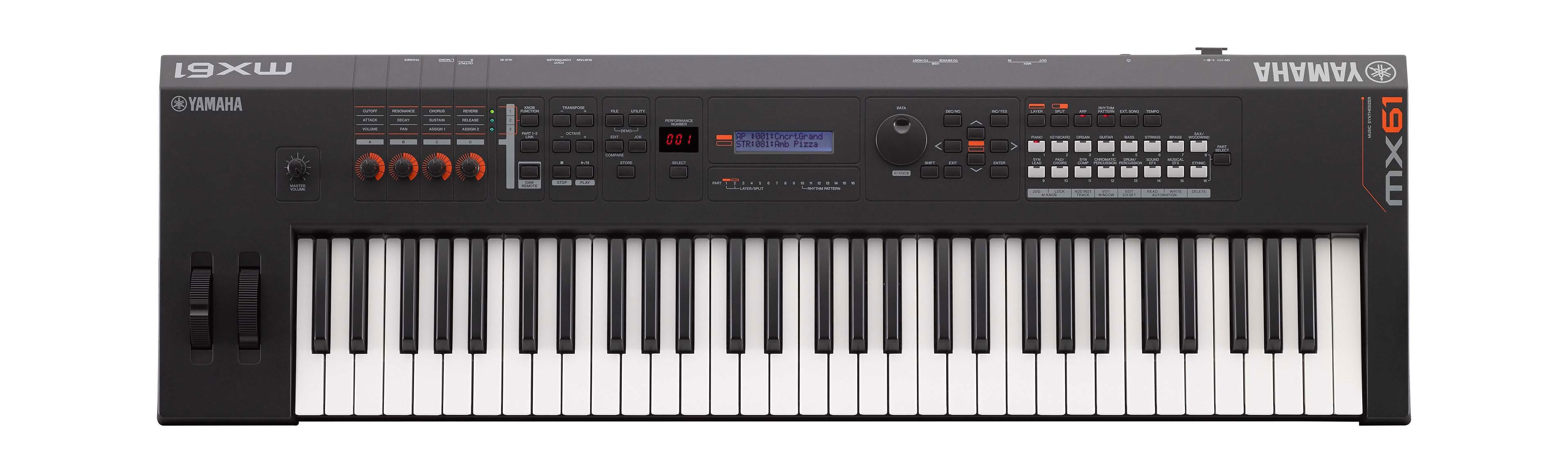 Yamaha MX61 II Black (Ex-Demo) #BBXL01002