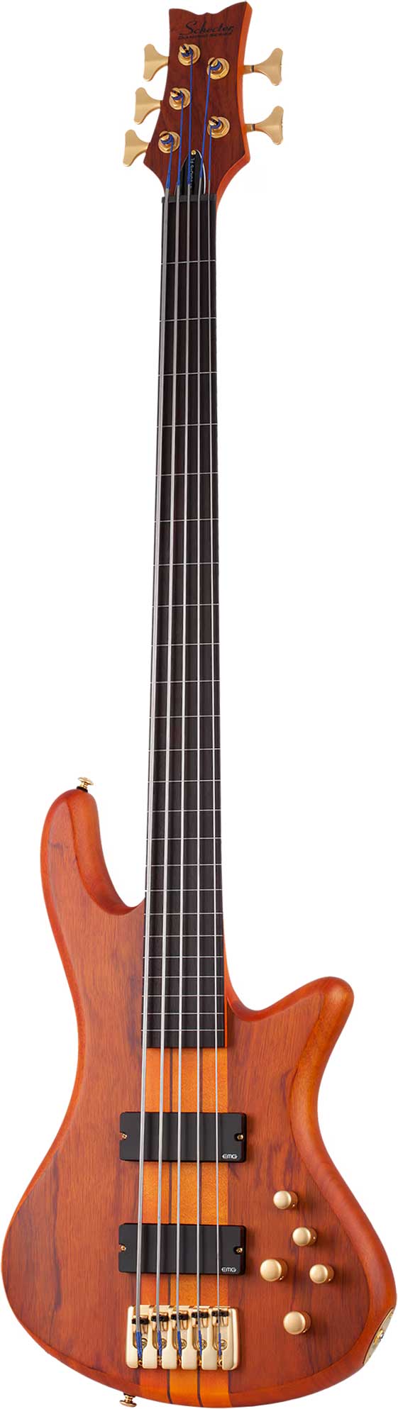 Schecter Stiletto Studio-5 FL Honey Satin