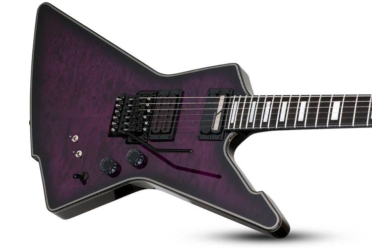 Schecter E-1 FR-S TPB Tranparent Purple Burst Schecter E-1 FR-S TPB Tranparent Purple Burst
