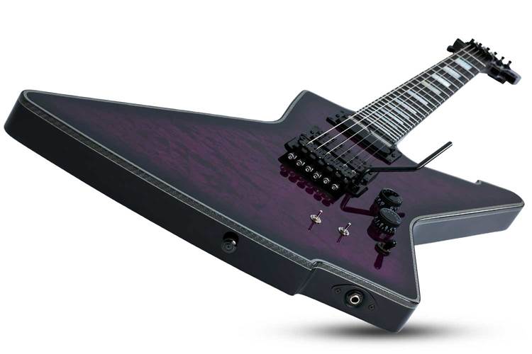 Schecter E-1 FR-S TPB Tranparent Purple Burst Schecter E-1 FR-S TPB Tranparent Purple Burst