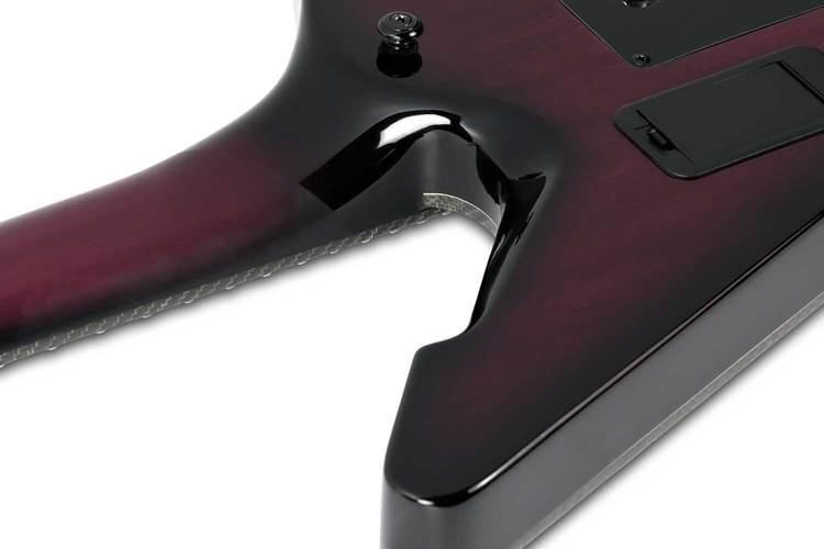 Schecter E-1 FR-S TPB Tranparent Purple Burst Schecter E-1 FR-S TPB Tranparent Purple Burst