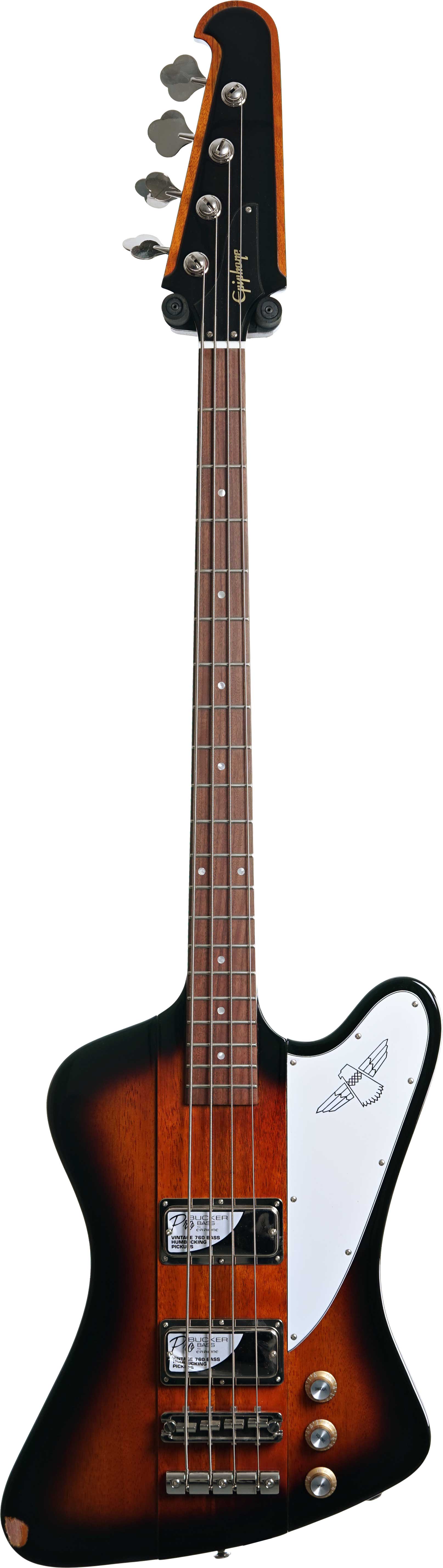 epiphone thunderbird vintage pro tobacco sunburst Bass Guitar,  A Strings 2012 Epiphone Thunderbird 60s Bass