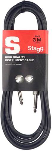 Stagg SGC3 3M Jack-Jack Instrument Cable