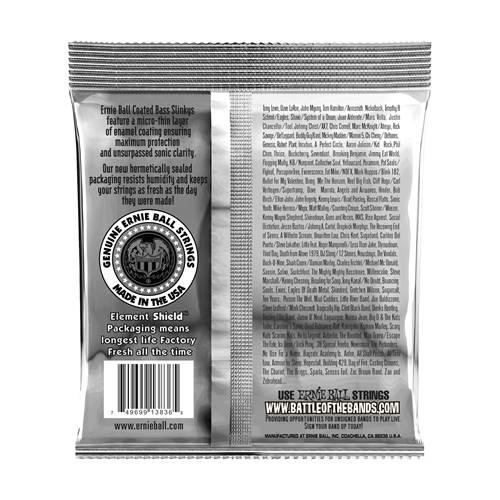 Ernie Ball Bass 5 Slinky Coated Strings 45-130 Ernie Ball Bass 5 Slinky Coated Strings 45-130