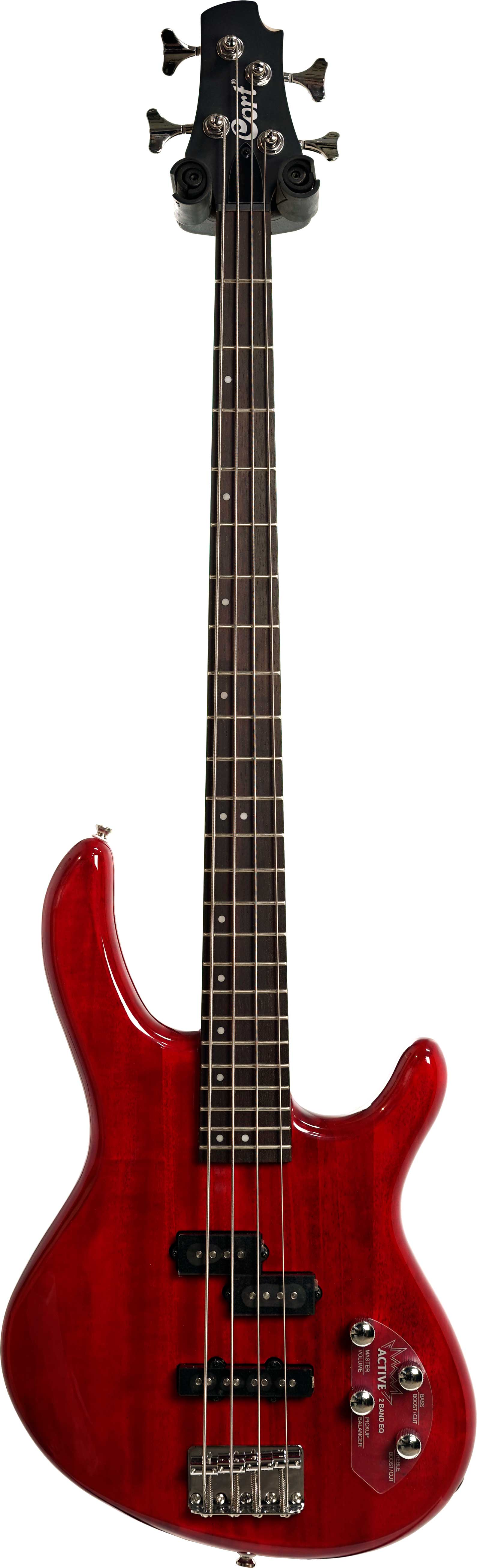 Cort Action Plus 4 String Bass Trans Red (Nearly New) #250907170