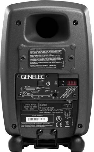 Genelec 8020D Active Studio Monitor - Black Genelec 8020D Active Studio Monitor - Black
