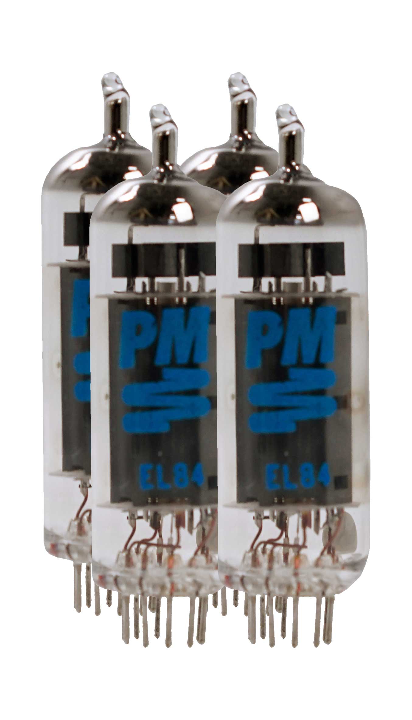 PM Components Quad of EL84 Power Tubes
