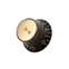 Gibson Top Hat Knobs with Gold Metal Inserts 4 Pack Front View
