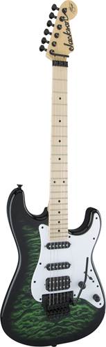 Jackson X Series Signature Adrian Smith SDXQM Transparent Green Maple Fingerboard Jackson X Series Signature Adrian Smith SDXQM Transparent Green Maple Fingerboard