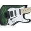 Jackson  X Series Signature Adrian Smith SDXQM Transparent Green Maple Fingerboard Front View