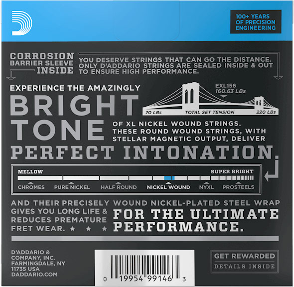 D'Addario EXL156 84-24
