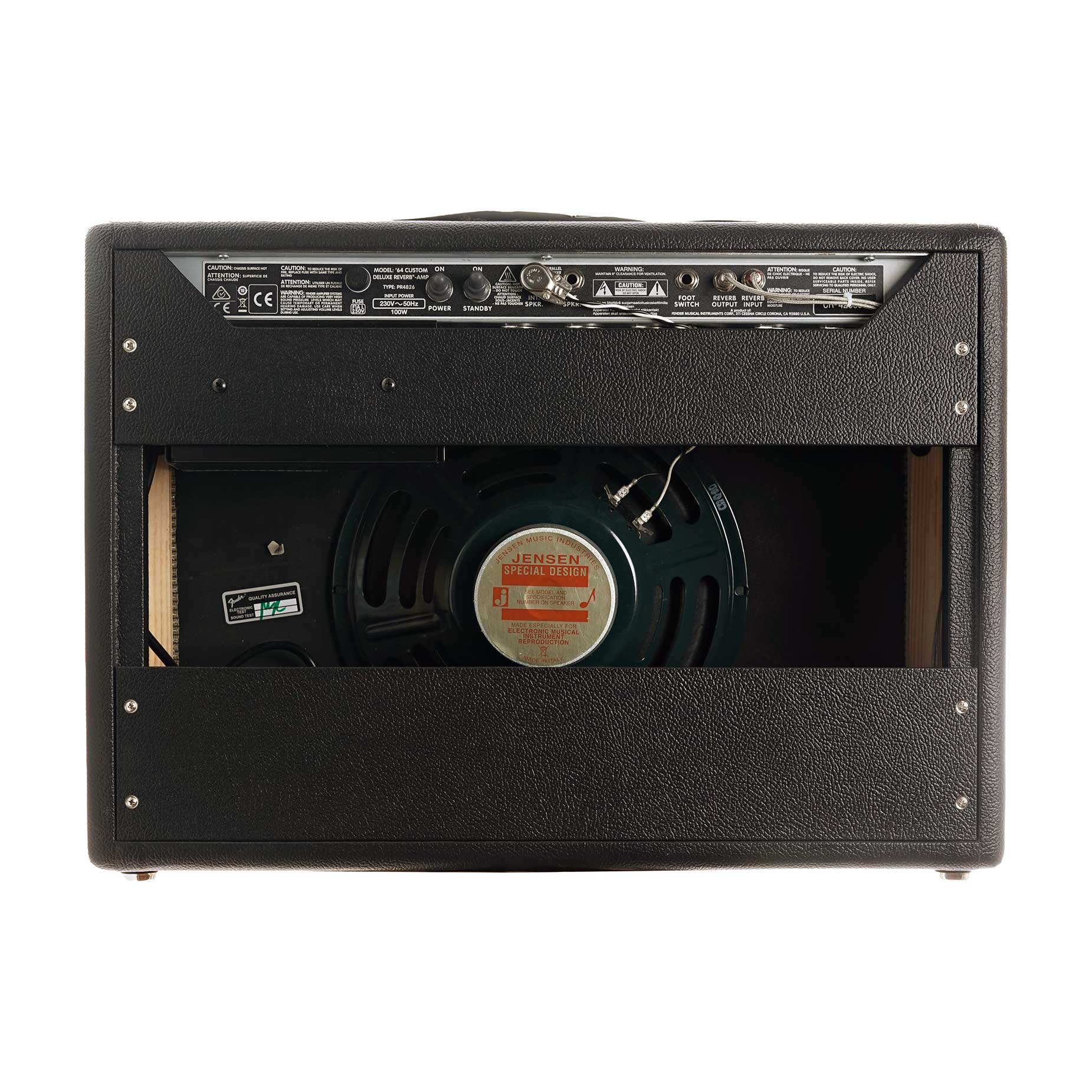 Fender 64 Custom Deluxe Reverb Combo Valve Amp (Ex-Demo) #CR420653
