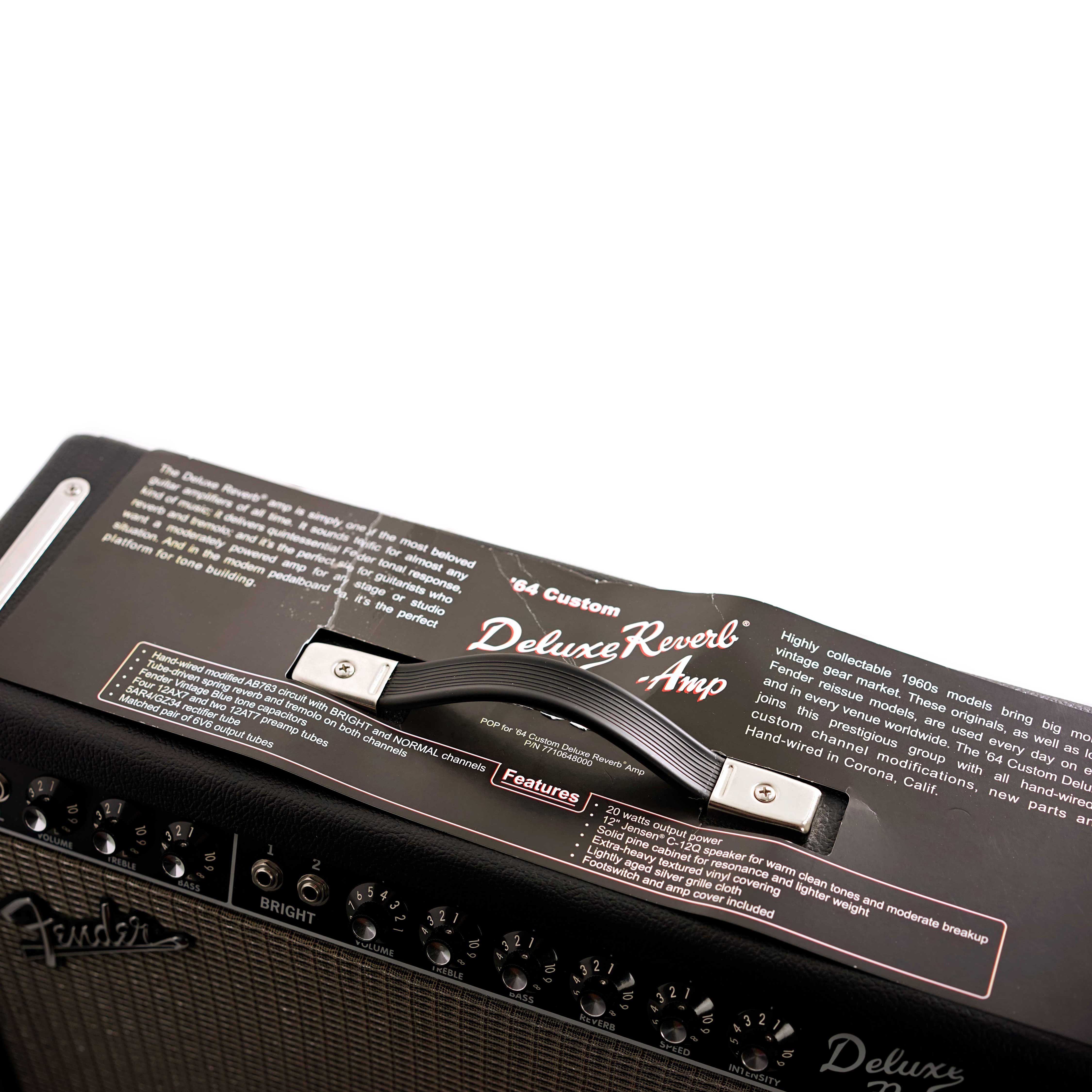 Fender 64 Custom Deluxe Reverb Combo Valve Amp (Ex-Demo) #CR420653