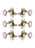 Grover Sta-Tite Machineheads 3+3 Horizontal Nickel
