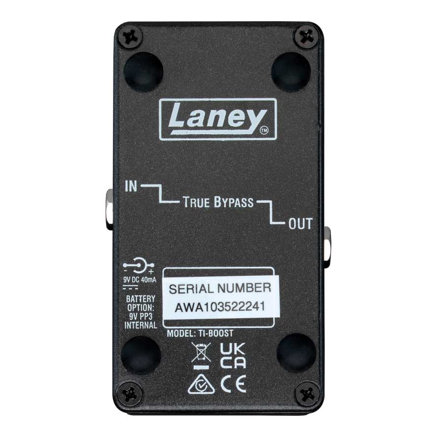 Laney Black Country Customs TI-Boost Tony Iommi Signature Boost Pedal