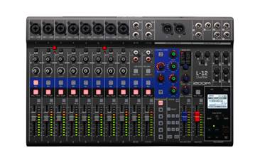 Zoom L-12 LiveTrak Recorder Mixer Audio Interface