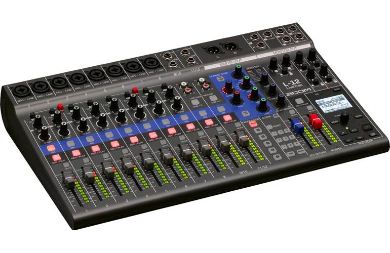Zoom L-12 LiveTrak Recorder Mixer Audio Interface Zoom L-12 LiveTrak Recorder Mixer Audio Interface