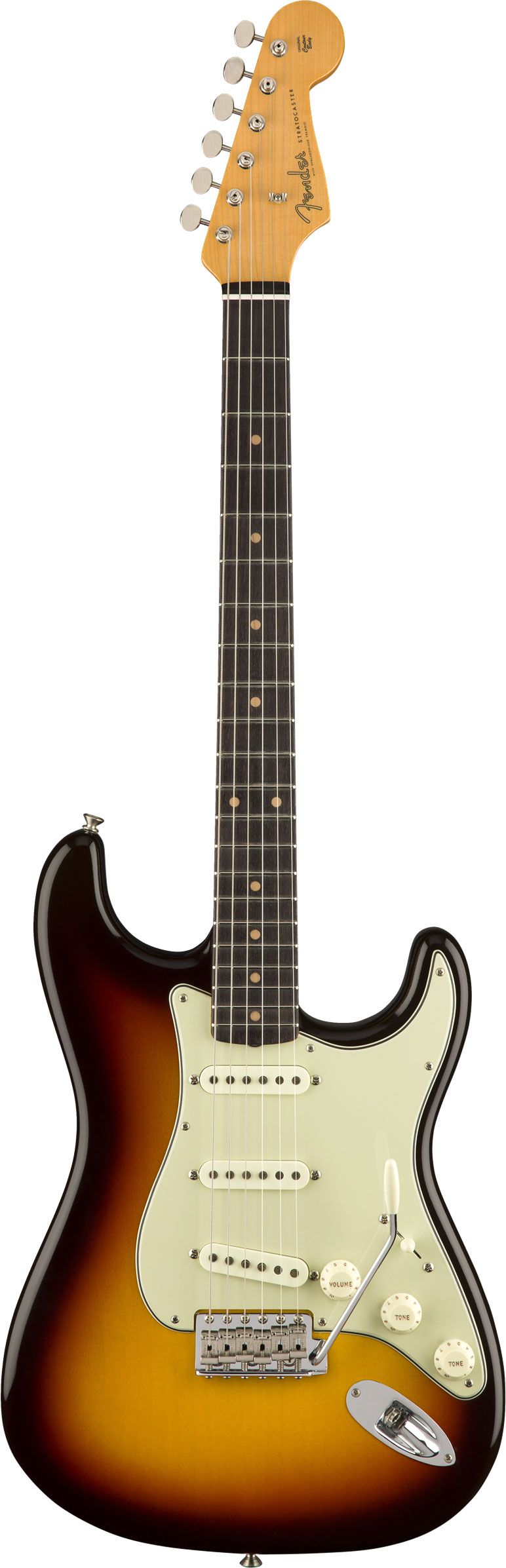 Fender Custom Shop Vintage Custom 1959 Stratocaster NOS Rosewood Fingerboard Chocolate 3-Colour Sunburst