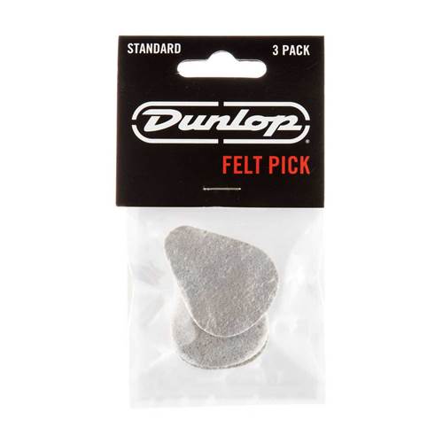 Dunlop 8012P Felt Plectrum Standard Player Pack 3 Plectrum Dunlop 8012P Felt Plectrum Standard Player Pack 3 Plectrum