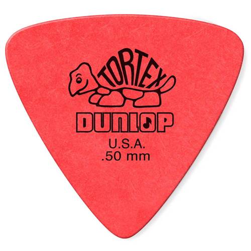 Dunlop Tortex Triangle .50mm Player Pack of 6 Plectrum Dunlop Tortex Triangle .50mm Player Pack of 6 Plectrum