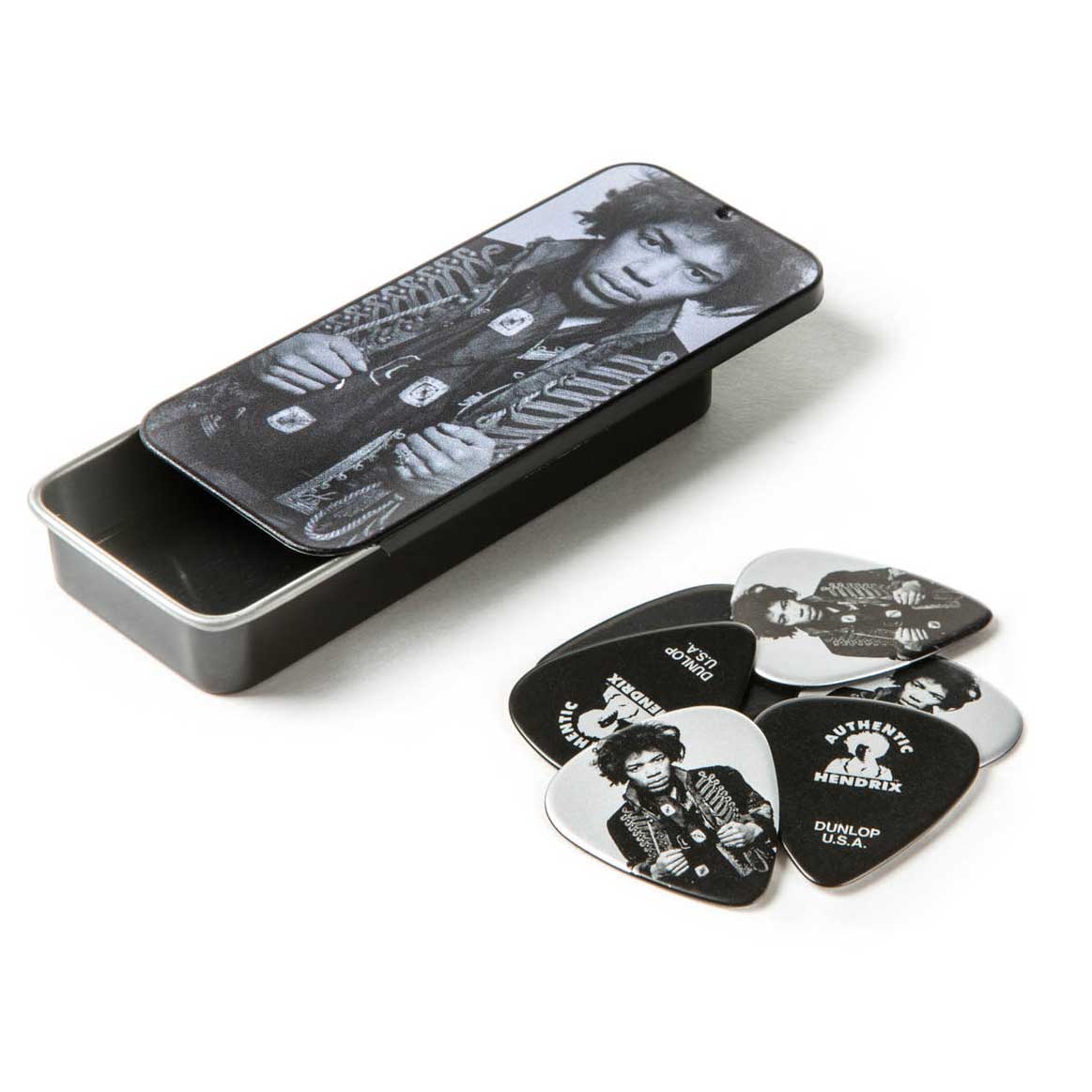 Dunlop JHCT14H Jimi Hendrix Mankowitz Pick Tin