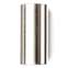 Dunlop 318 Chromed Steel Slide Large/Short Front View