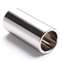 Dunlop 318 Chromed Steel Slide Large/Short Front View