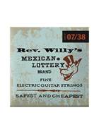 Dunlop Billy Gibbons Signature R.Willy Electric Strings - Light 07-38