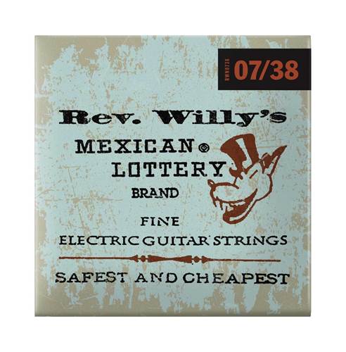 Dunlop Billy Gibbons Signature R.Willy Electric Strings - Light 07-38