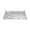 Mono Pedalboard Large Silver Front View