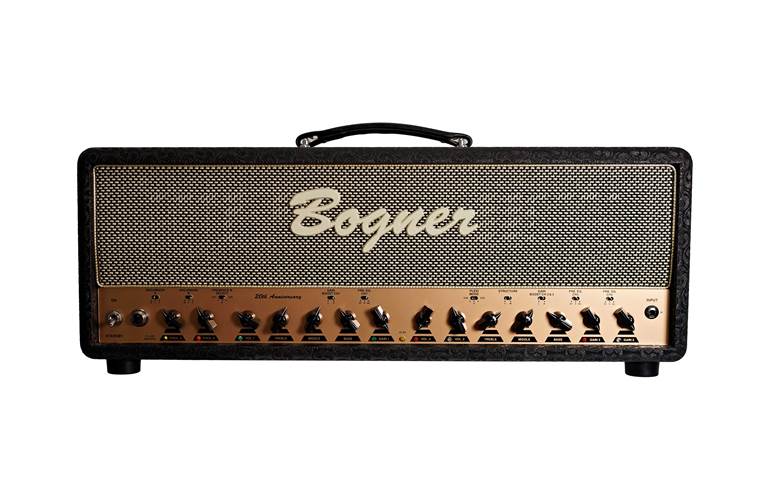 Bogner Ecstasy 20th Anniversary Head 100W 6L6 Comet/Salt and Pepper Valve Amp Head