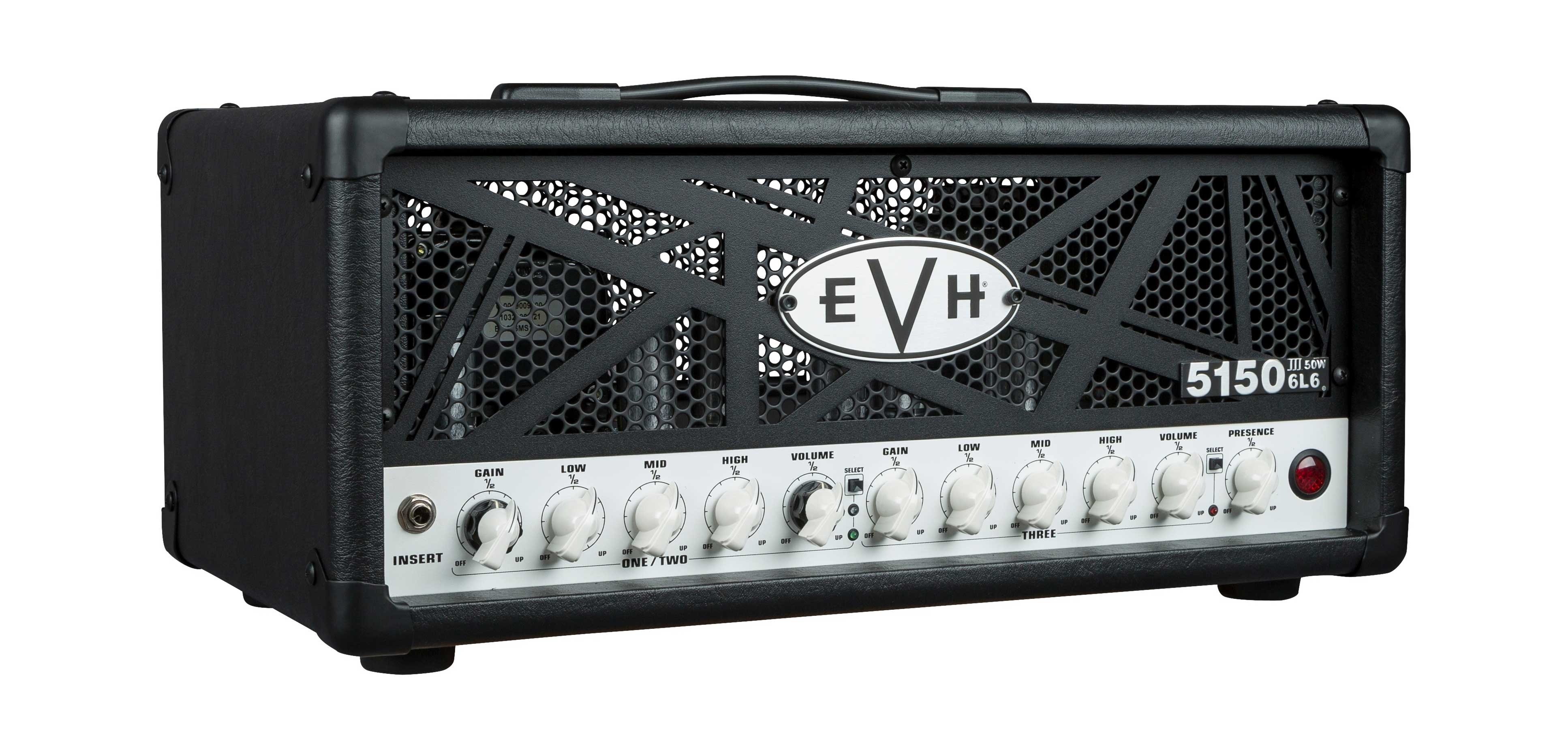 EVH 5150 III 50W 6L6 Black Valve Amp Head