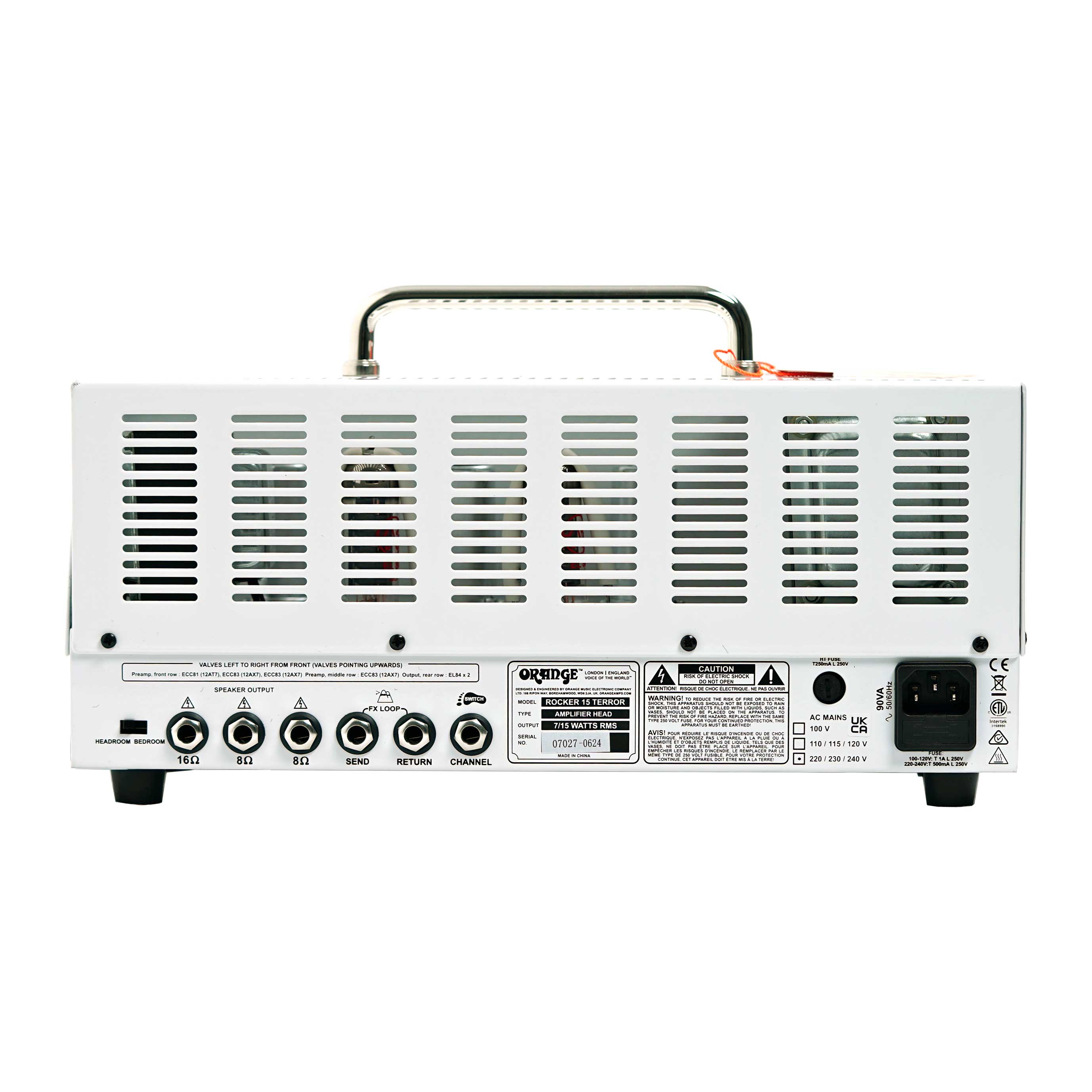 Orange Rocker 15 Terror Valve Amp Head (Ex-Demo) #07027-0624